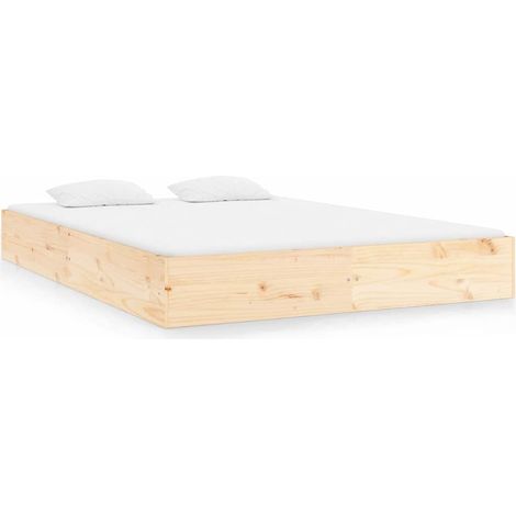 Maison Exclusive - Massivholzbett 150x200 cm