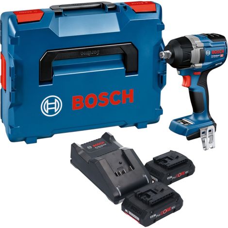 Bosch 06019L9001 GDS 18V-750 C Visseuse à percussion sans fil - sans batterie - sans chargeur + L-BOXX 136 (1/5)