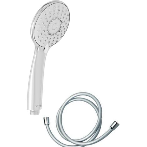 Pommeau de douche JACOB DELAFON Juliette chrome + flexible (1/4)