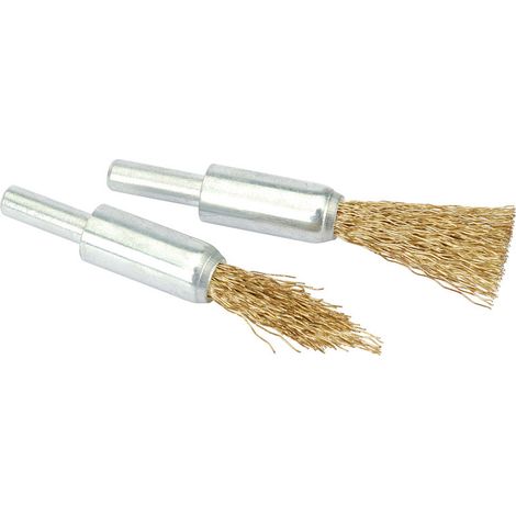 Draper Brassed Steel Decarbonizing Brush Set (2-Piece) for Surface Cleaning and Rust Removal (1/5)