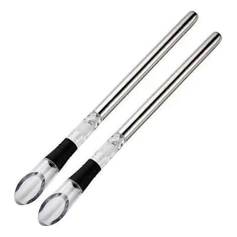 Ecleanfy - 2 x Refroidisseurs à vin en acier inoxydable avec aérateur [GPA]-XS6- (1/4)