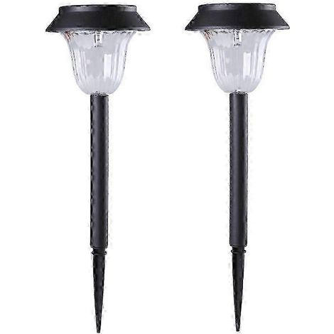 Lot de 2 lampes solaires décoratives d'extérieur, idéales pour les allées et les jardins. WHBYV (1/4)