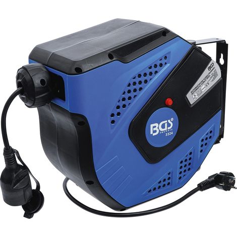 BGS Avvolgitore automatico per cavi 20 m - 3324 (1/3)