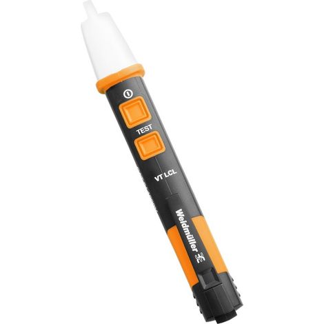 Weidmuller VT LCL comprobador de tensión sin contacto negro naranja blanco