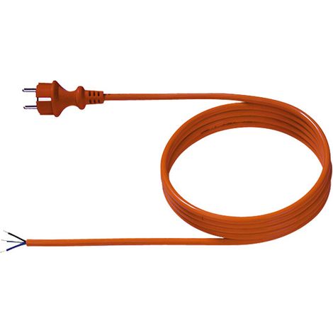BACHMANN Cavo di alimentazione H07BQ-F 3G1.50 5,0m orange 32/AEH, 327.876