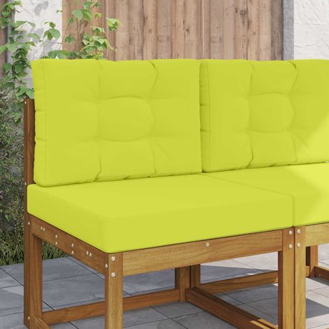 Sofakissen für draußen 2 pcs Grün Polyester