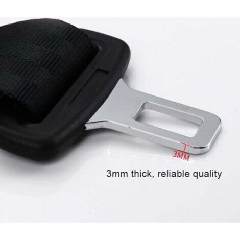 Harnais de siège de voiture de 23 cm, ceinture de sécurité pour enfant, sangle d'extension universelle de siège de sécurité pour enfant (paquet de 2)
