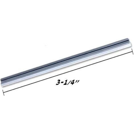 Lames de raboteuse de 3-1/4 pouces, paquet de 10 lames de raboteuse de 82 mm de remplacement pour Bosch, Makita, DeWalt, Wen 6530, Ryobi, Craftsman et autres raboteuses portables (HSS)