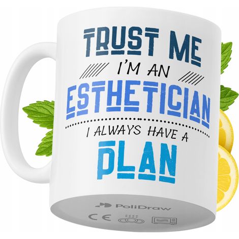 Lustige Tasse für Kosmetikerinnen – Kaffee- oder Teetasse mit witzigem Textdesign – ideal für Geburtstage, Namenstage, Feiertage und besondere Anlässe. Hochwertige Tasse für Zuhause, Büro und Arbeit. 