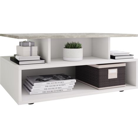 Madera Sofatic mesa de centro Esila 40x80x50 - VCM