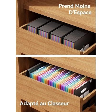 Trieur A4 25 Pochettes/Range Document/Rangement Papier- Trieur Rangement documents Classeur Organiseur Documents Trieur Extensible Accordéon Document (1/4)