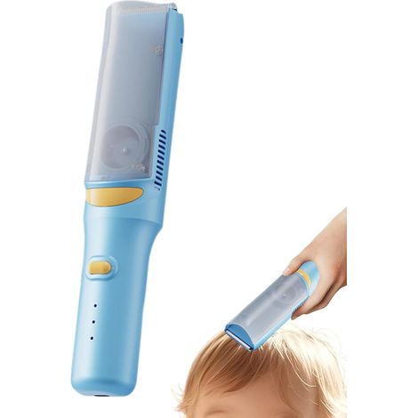 Tondeuse à cheveux réglable pour 3 modes la maison, les voyages, le camping, bain, douche Bleu - (1/5)