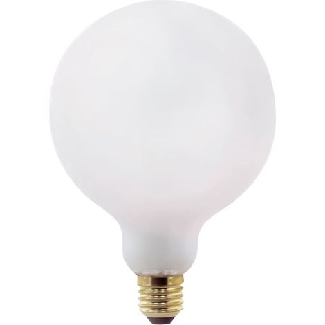Bombilla LED E27 G125 Milky Dimmable (6W)  2700ºK (blanco cálido) (1/4)