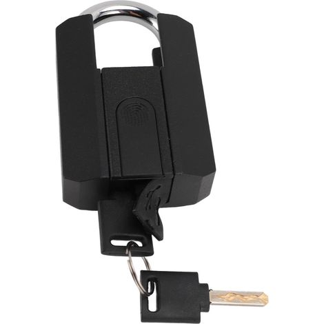 Cadenas à empreinte digitale étanche, longue durée de vie, chargement USB, haute sécurité pour tiroirs et armoires (1/5)
