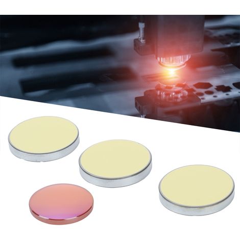 Kit de lentilles laser 20-20 avec 3 miroirs et 1 lentille de focalisation, miroir de 20 mm, lentille de focalisation de 50,8 mm. (1/5)