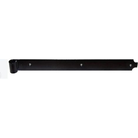 BANDELLA NORMALE SAGOMATA - 200x30MM - IN ACCIAIO VERNICIATO NERO