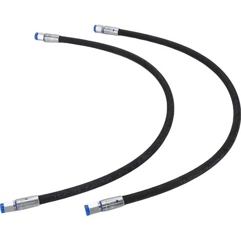 Accelerator Valve Hose Replacement for Mini Excavator, M14 x 1.5 mm Male x Male Hose Assembly, Replacement Kit with a Length of 32 Inches, Improves Efficiency (1/5)
