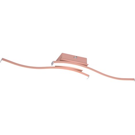 Plafoniera da Interno a LED SMD in Metallo Oro rosa (1/5)