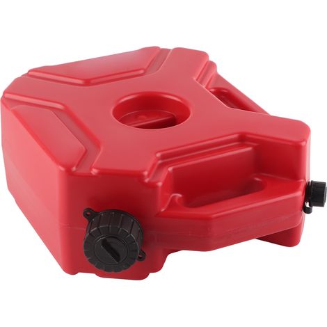 5-Liter-Benzintank, rot, großer tragbarer Kraftstoffbehälter, Ölkanister für Autos, Motorräder, UTVs, ATVs, Geländefahrzeuge, ohne Ständer (1/5)