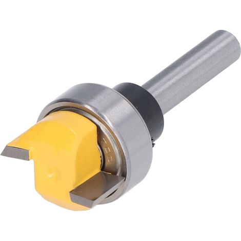 Bündigfräser, 45er hochfester Stahl mit PTFE-Beschichtung, gerader Schnitt 6x3/4x5/16 für Schubladen, Präzisionsfräswerkzeug (1/5)