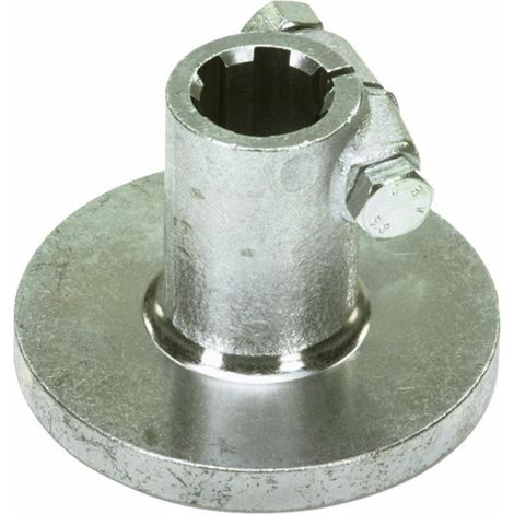 Moyeu cannelé Prise de Force 1" 3/8 Z6 L 80 avec bride