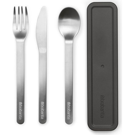 Set posate Brabantia Make & Take elegante grigio scuro (1/5)