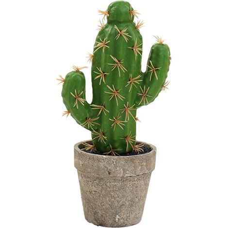 Cactus Artificiel - En Pot - Décoration Intérieure - Résistant Aux Intempéries - Sans Entretien - 1 Pièce (1/5)