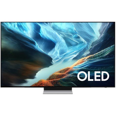 Samsung OLED AI TV 55” QE55S90HAEXZT 4K, Processore NQ4 AI Gen3, 4K AI Upscaling Pro, Glare Free, OLED HDR+, Motion Xcelerator 165Hz, Dolby Atmos & OTS Lite, Laser Slim Design, Vision AI Smart TV, 202