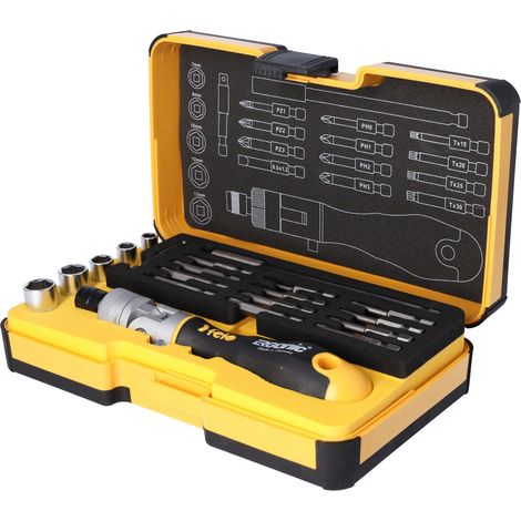 Felo ERGONIC Ratschenschraubendreher Set 20 Teile