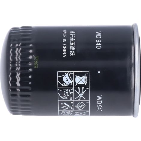 Ölfilter für Luftkompressoren, Schraubentyp, Aluminiumlegierung, geeignet für 11-15 kW/15-20 PS, WD940 (1/5)