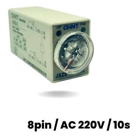 Relais temporisé 220 V CA / 10 s / 8 broches (1/5)