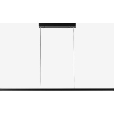 SKLUM Lineare LED-Deckenleuchte aus Aluminium (120 cm) Wilen Schwarz (1/5)