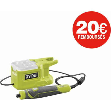 Mini outil multifonction RYOBI 18V One+ - Sans batterie ni chargeur - RRT18-0 (1/5)