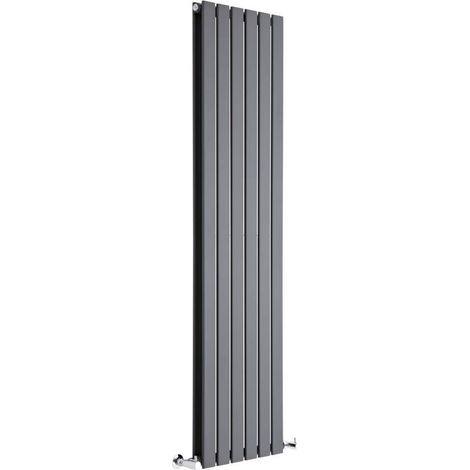 Radiateur Design Delta - Vertical Anthracite 160 cm x 42 cm x 5.8 cm 1321 Watts