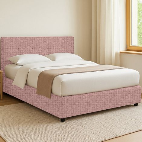 Cama Individual Ripon, Desenfundable, Hecho en Italia, Rosa (1/5)