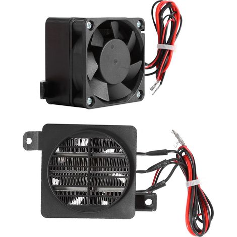 Chauffage de voiture PTC à température constante 24V 180W, radiateur ventilateur compact pour incubateur, petit espace, chaleur rapide (1/5)
