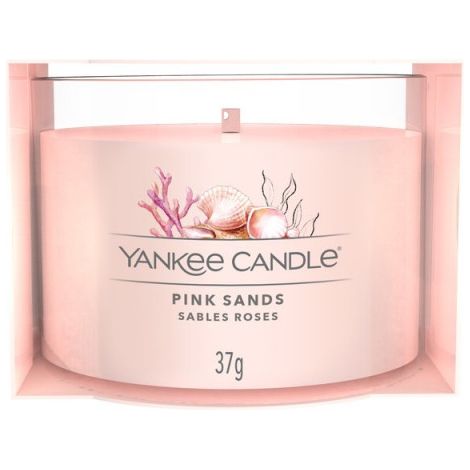 VELA TEALIGHT PINK SAND YANKEE CANDLE