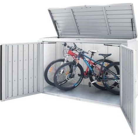 ARCON BAUL METALICO HIGHBOARD 200 BIOHORT COLOR PLATA METALIZADA