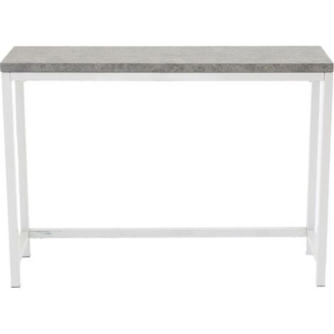 Console Design "Rise" 110cm Gris & Blanc (1/5)