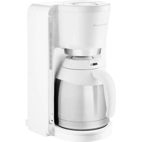 Rowenta CT 3811 caffettiera a filtro in acciaio inox bianca