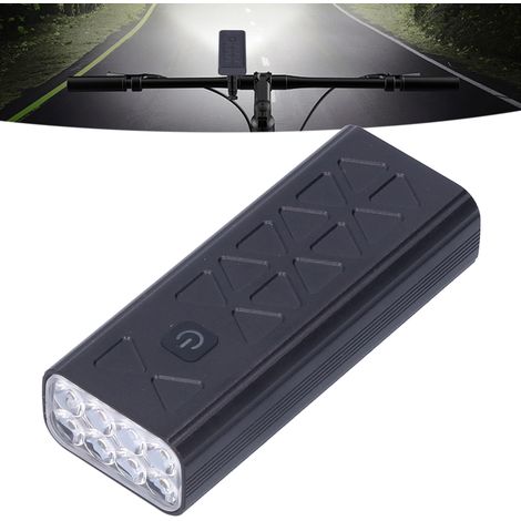 8-LED-Fahrradlampe, multifunktionale Fahrradlampe mit 5 Beleuchtungsmodi, kombiniert Vorder- und Rücklicht, Notstromversorgung über USB-Ausgang, USB-Ladefunktion, Fahrradlampe, Mountainbike-Lampe. (1/5)