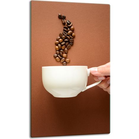 TABLERO DE MESA DE PANEL DE CRISTAL 30x52 CAFÉ (1/5)