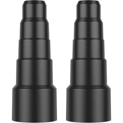 Conectores para mangueras de aspiradora, conectores de succión, conectores universales para mangueras de aspiradora, paquete de 2 (23 mm, 30 mm, 34 mm, 42 mm, 50 mm) - Crezuo (1/3)
