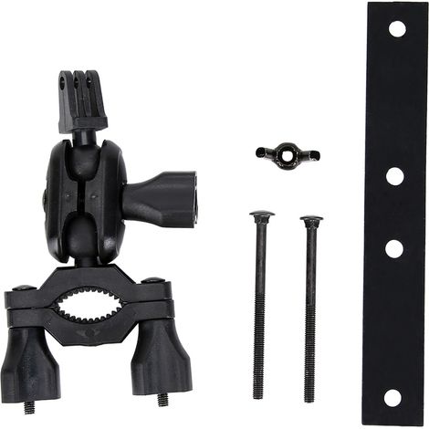 Support caméra pour rétroviseur auto, support rotatif 360° pour dashcam, kit de montage enregistreur de conduite (1/5)