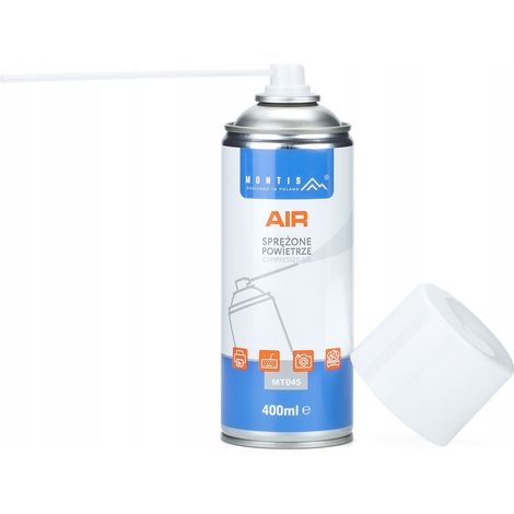 Aria compressa Montis MT045 in bomboletta da 400 ml (1/5)