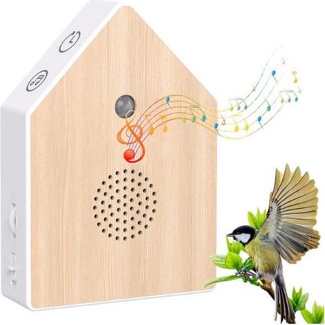 Boîte à musique avec 4 sons naturels - Minuteur aux chants d'oiseaux- Sons relaxants pour la méditation et le sommeil -Avec capteur (1/5)