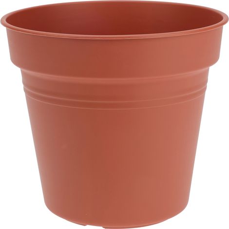 MACETAS PLASTICO MARRON 15x14 CM LOTE 3