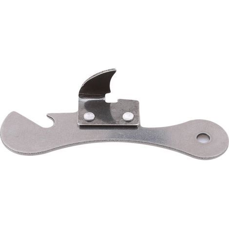 Ouvre-boîte multifonction en acier inoxydable 4025, outil ergonomique pour bocaux, bouteilles et conserves (1/5)