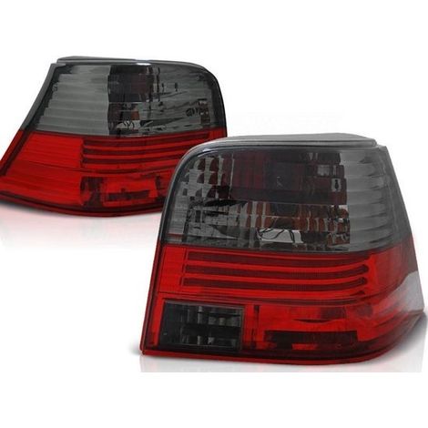 Feux arriere VW GOLF 4 09 97-09 03 ROUGE FUMEE