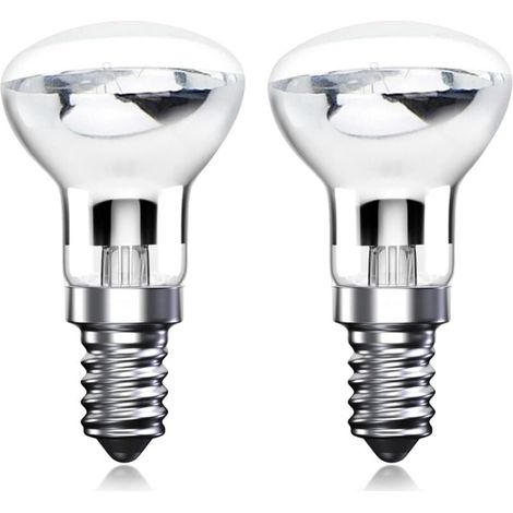 30W R39 E14 Lava Lamp Bulb Reflector Bulbs SES Small Edison Screw Heating Bulb for Lava Lamp, Warm White 2700K (2-Pack) (1/4)